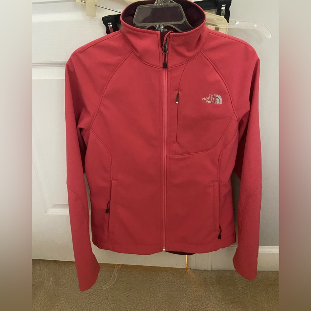 North Face Pink Zip Up